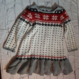 Gymboree Sleeve Sweater Dress 3T